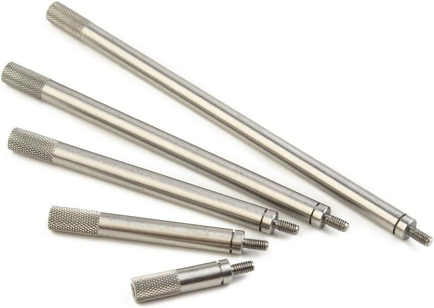 Five Digital Indicator Extensions M2 5 Threads Includes Various Lengths From 20 To 100 Mm In HSS