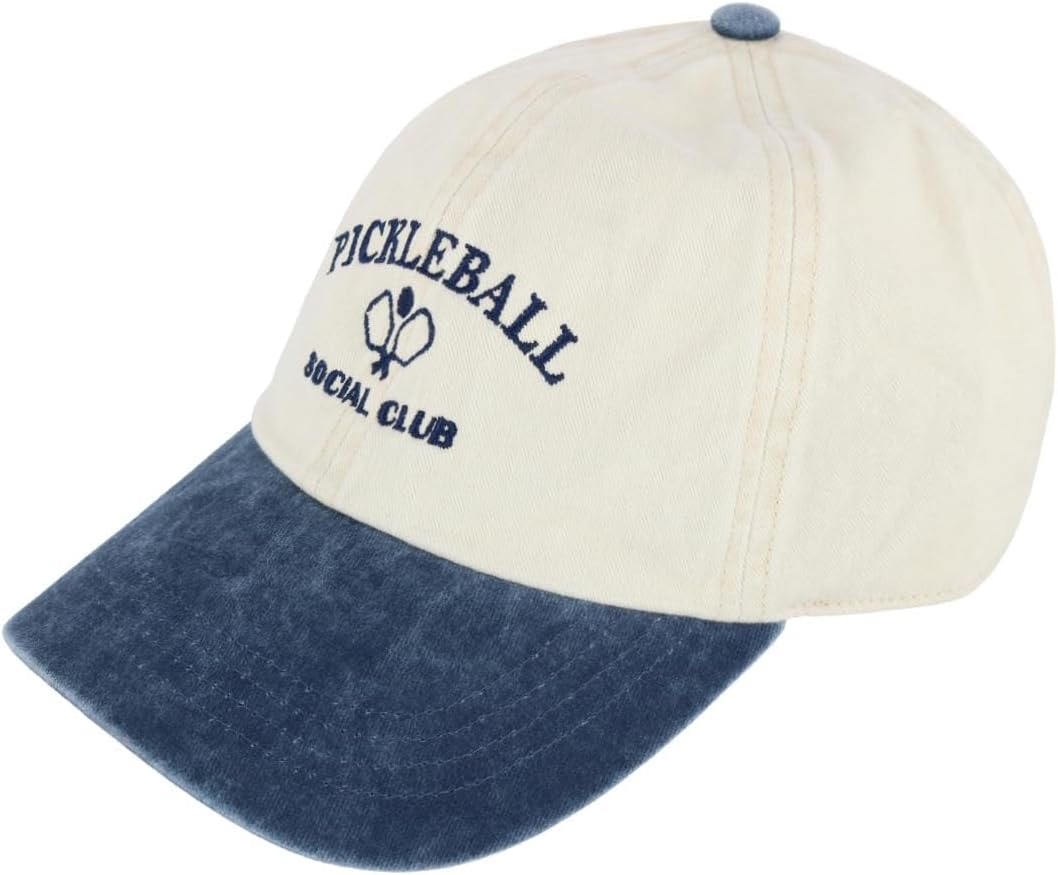 David & Young Unisex Pickleball Social Club Two Toned Baseball Hat