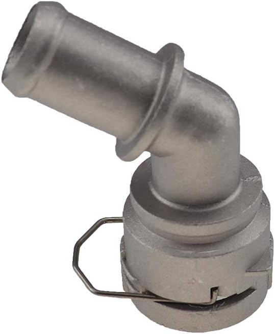 Conector rápido flange de alumínio Banwinoto 1J0122291D para mangueira do líquido de arrefecimento – 1 unidade