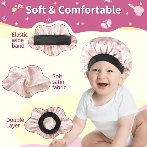 WINSTECK Babyhaube Seidensatin Beige – Bild 3