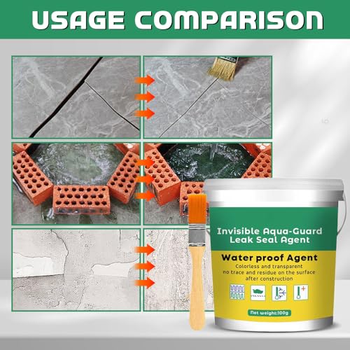 2024 New Invisible Waterproof Agent Set, Upgrade Super Strong Transparent Waterproof Coating Agent, Anti-Leakage Agent Transparent Leakage Protection Glue Repairing Leak Waterproof Adhesive (3) - Thumbnail 4