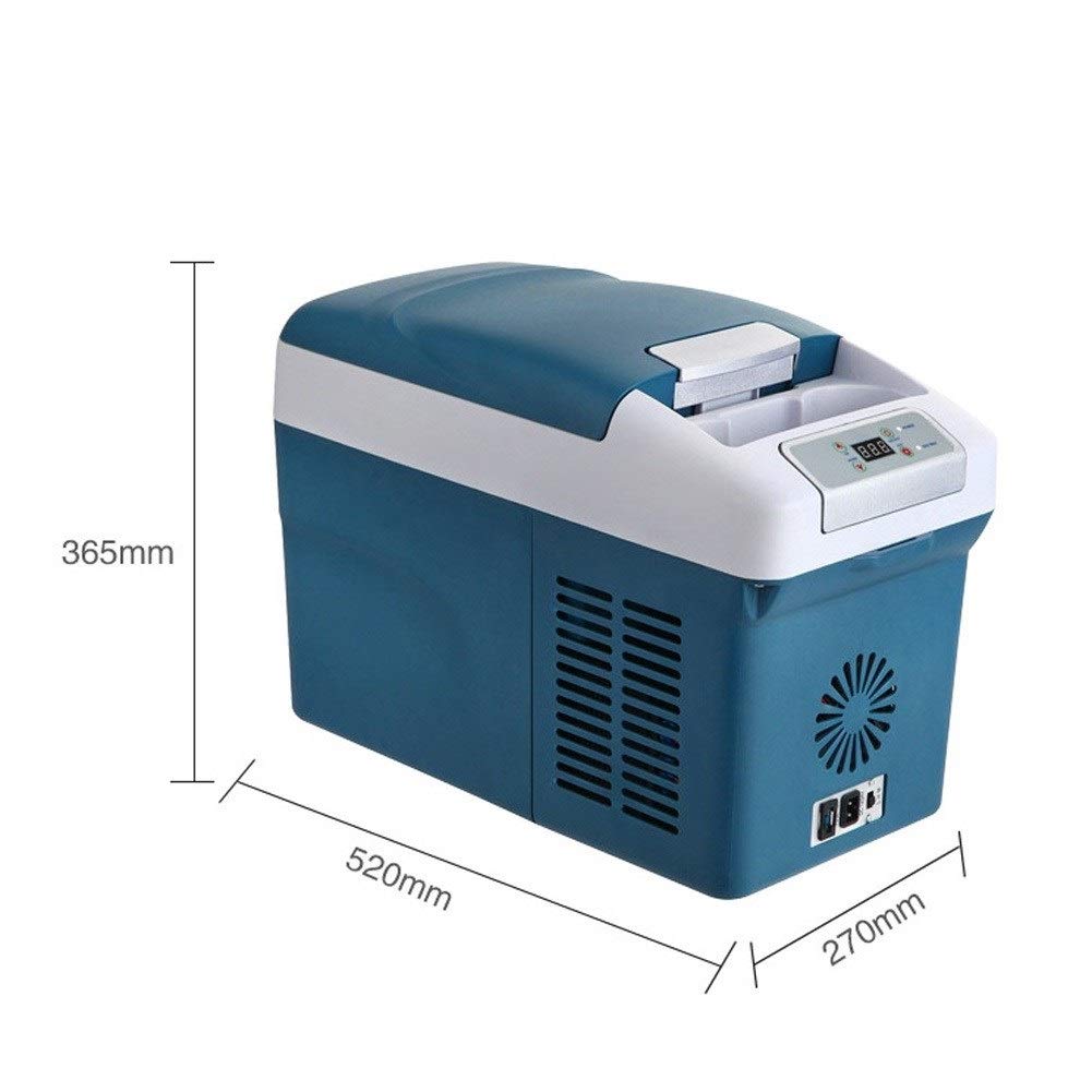 Frigo Portatile, Mini Frigorifero per Auto da 15L, Congelatore per Macchina con Compressore Elettrico, con Cavo 220-240V CA o 12V-24VCC | Bevande, for Cibo | Viaggi, Picnic, per Camion Ideale