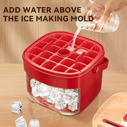 Machine à glaçons anti odeur double couche pour libérer la glace net - 7