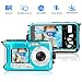 Underwater Camera 24.0MP Waterproof Digital Camera Full HD 1080p Selfie Dual Screen Video Recorder Point and Shoot Digital Camera Waterproof Camera for Snorkeling