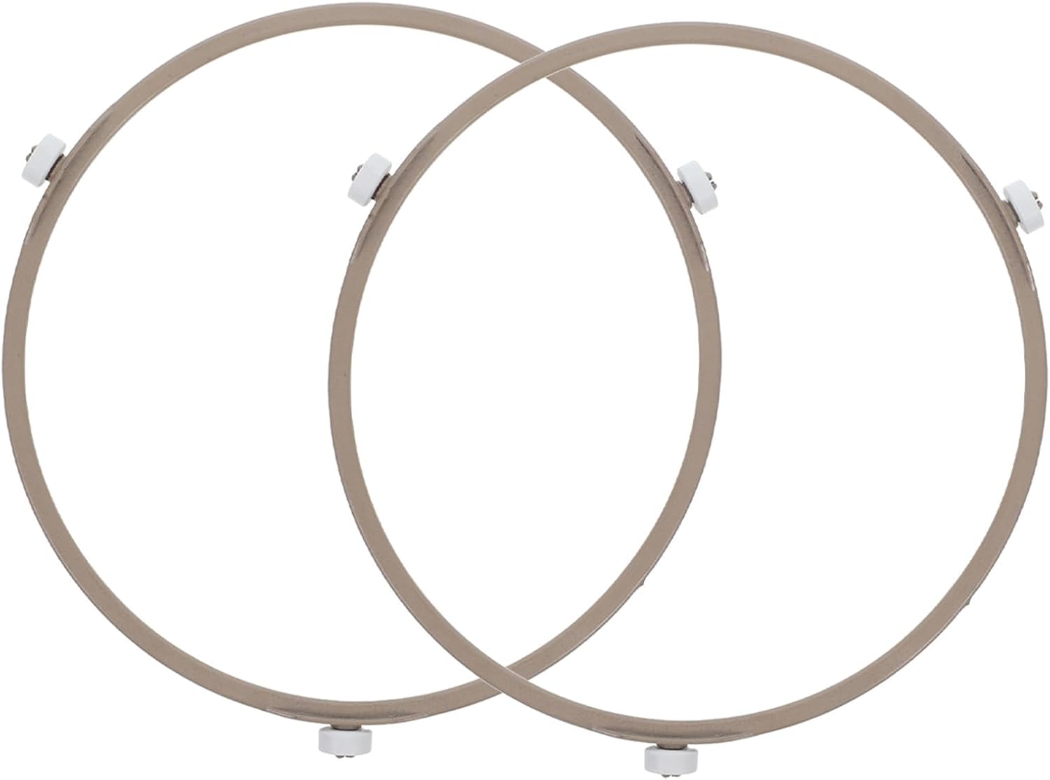 2pcs Microwave Turntable Roller Ring Replacement, 8.72in Support