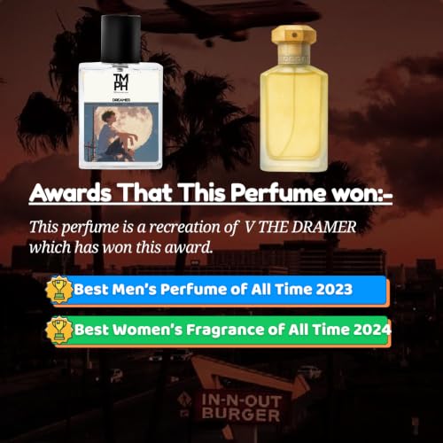 Image of TMPerfumehouse Dreamer EDP for Men | Aromatic, Citrusy & Long Lasting Perfume Spray | Aromatic, Iris & Powdery Fragrance | Luxury Gift for Him | TMPH | 50ml