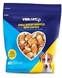 Vibrant Life Small Biscuit Wrapped with Chicken Dog Treats, 32 oz