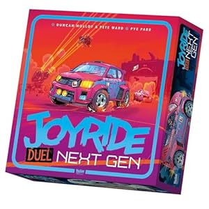 Rebellion Unplugged: Joyride: Next Gen - Car Combat Board Game, Standalone Head to Head, Battle On Racetracks, Double-Sided Map, Ages 12+, 2 Player