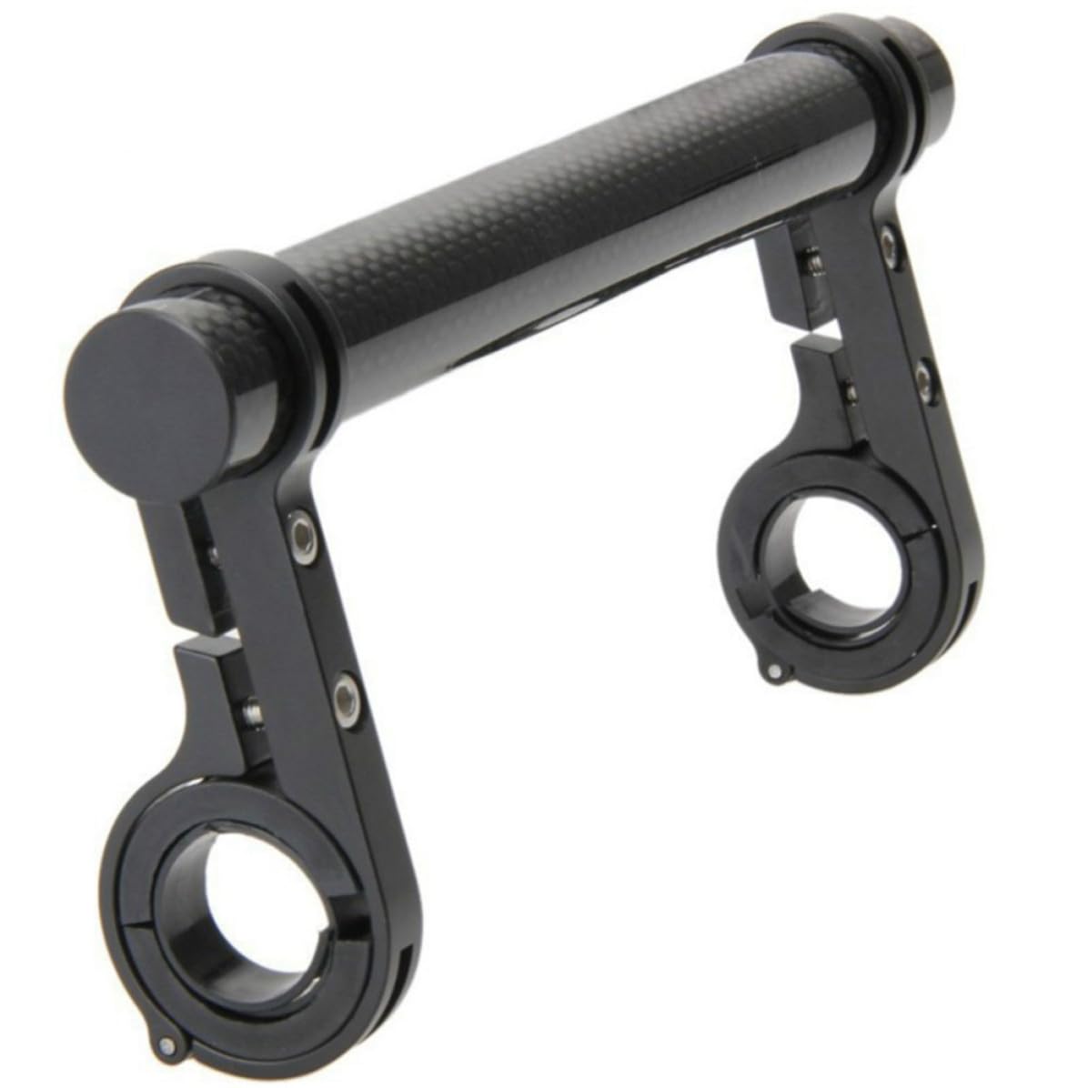 Extensor de manillar de bicicleta solución para falta de espacio de accesorios 8