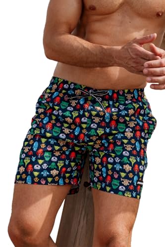 Maillot de bain Star Wars imprimé Alien Species short homme confortable