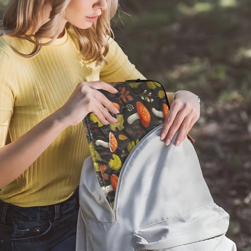 Funda para portátil de 13-14 pulgadas con protección y tela impermeable miniatura 6