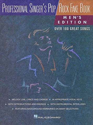 The Professional Singer's Pop/Rock Fake Book: Men's Edition