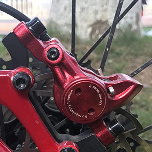 Krsec Mtb Hydraulic Disc Brakes Set,Aluminum Alloy Front And Rear Zoom Hydraulic Disc Bike Brake Levers,With Mounting Pm/Is Adapter, Mountain Bike Disc Brake Bicycle Kit Fit Xc Trail/E-Bikes/Fat Bike #TOP7