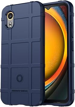 SEAHAI Case for Samsung Galaxy Xcover 7, Army Case Silicone Phone Case Rubber Cover Shockproof Heavy Duty Protection Ultra Thin Cover - Blue