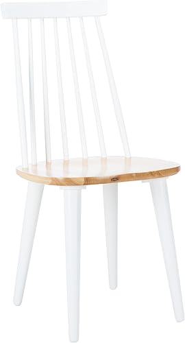 Miniatura 33 de Safavieh American Homes Collection Burris Country Farmhouse - Silla auxiliar con eje gris, madera (juego de 2) Gris,Negro,Natural,natural /