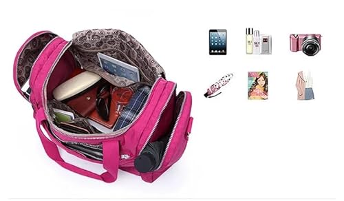 Bolsa Mala Viagem Academia Fitness comprimento ajustável alça de ombro grande capacidade bagagem de