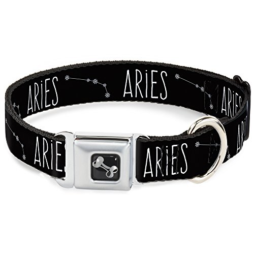 Collier de chien ceinture de sécurité Buckle Down Bélier noir