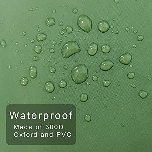 Kayme Riding Lawn Mower Cover, Heavy Duty Oxford&Pvc Tractor Cover 100% Waterproof, Suitable For Craftsman, John Deere, Troy Bilt Etc. Decks Up To 54 Inch #TOP1