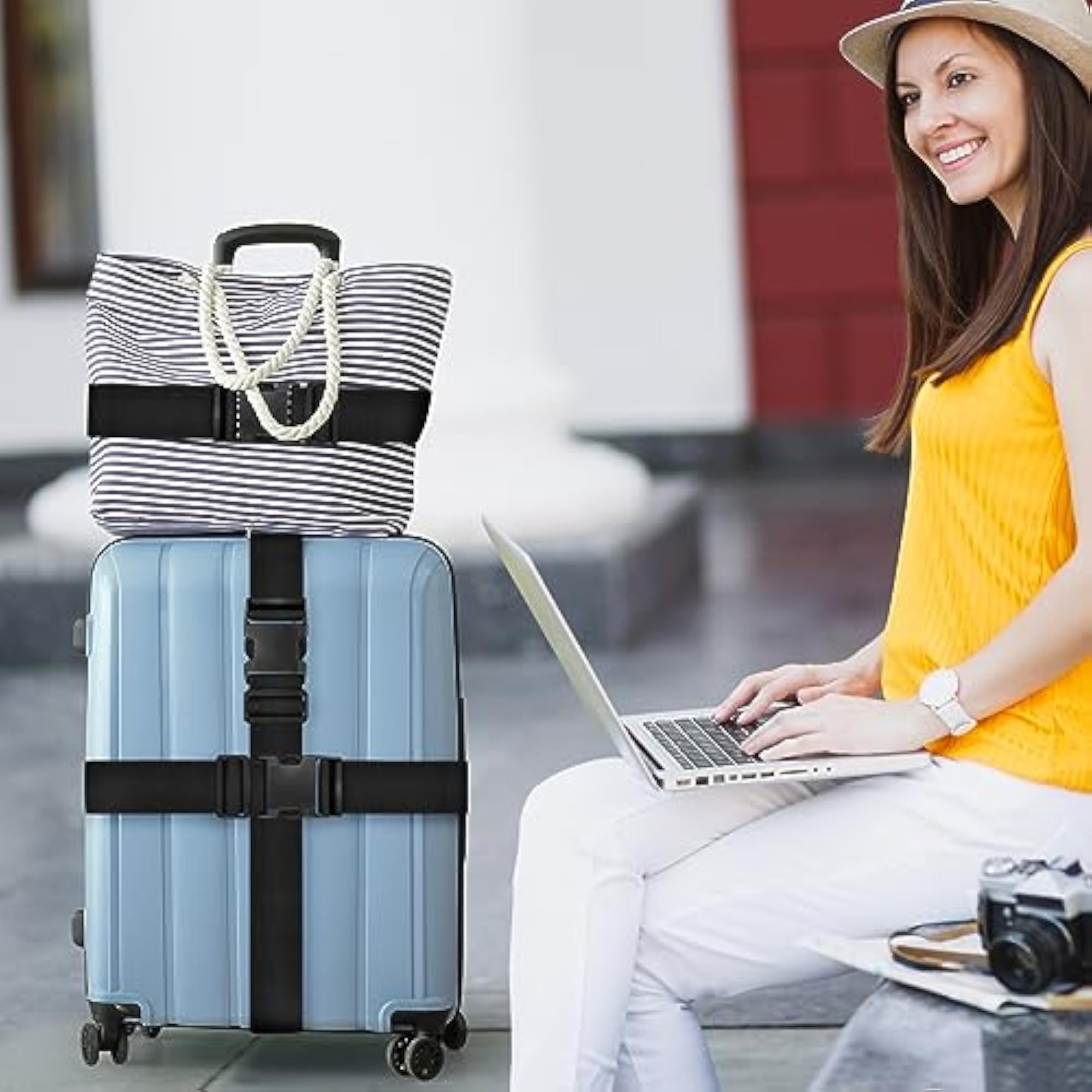 Luggage Straps Black