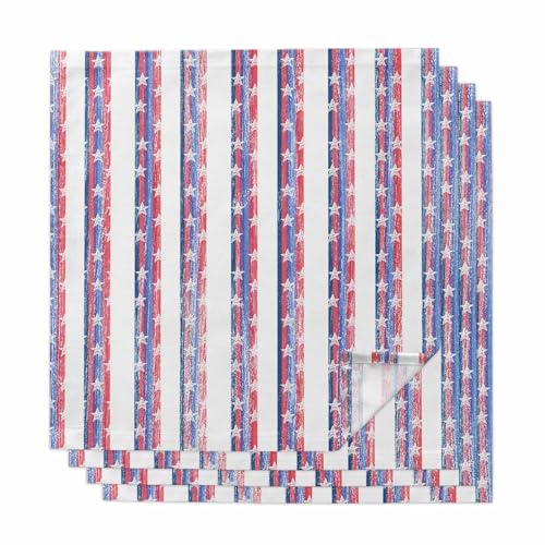 Servilletas de Tela Cuadradas Rojas 20x20 pulgadas Pack de 4 miniatura 1