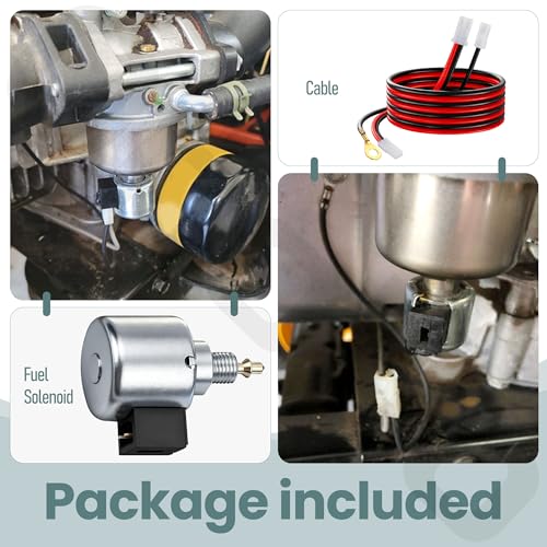 846639 Fuel Shut-off Solenoid for BS Engine, Replace 694393 692734 497672 by Ohoho - Image 7
