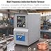 JIANGYUXINLI 15KW Induction Forge High Frequency Induction Heater Furnace, 110V/220V Inductions Brazing, 30-100KHZ Heat Melting Welding Quenching Annealing Brazing Metal, with Two Coils