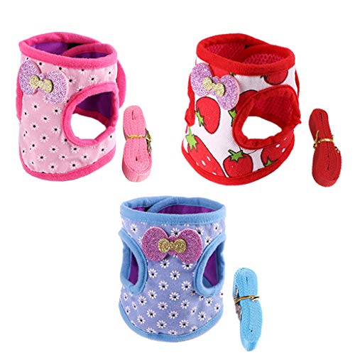 yhengg Konijn Hamster Vest Harnas Met Lijn Bunny Borst Strap Fret Werken Touw - Image 5