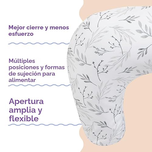 Miniatura 4 de Boppy Almohada de lactancia – Biberón firme y ergonómico en forma de U y almohada de lactancia materna con alto levantamiento para mayor comodidad