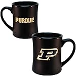 RFSJ Purdue Boilermakers Ceramic 16oz Sculpted Mug - Official Team Logo Coffee Cup - Handwash Recommended - Individually Boxed