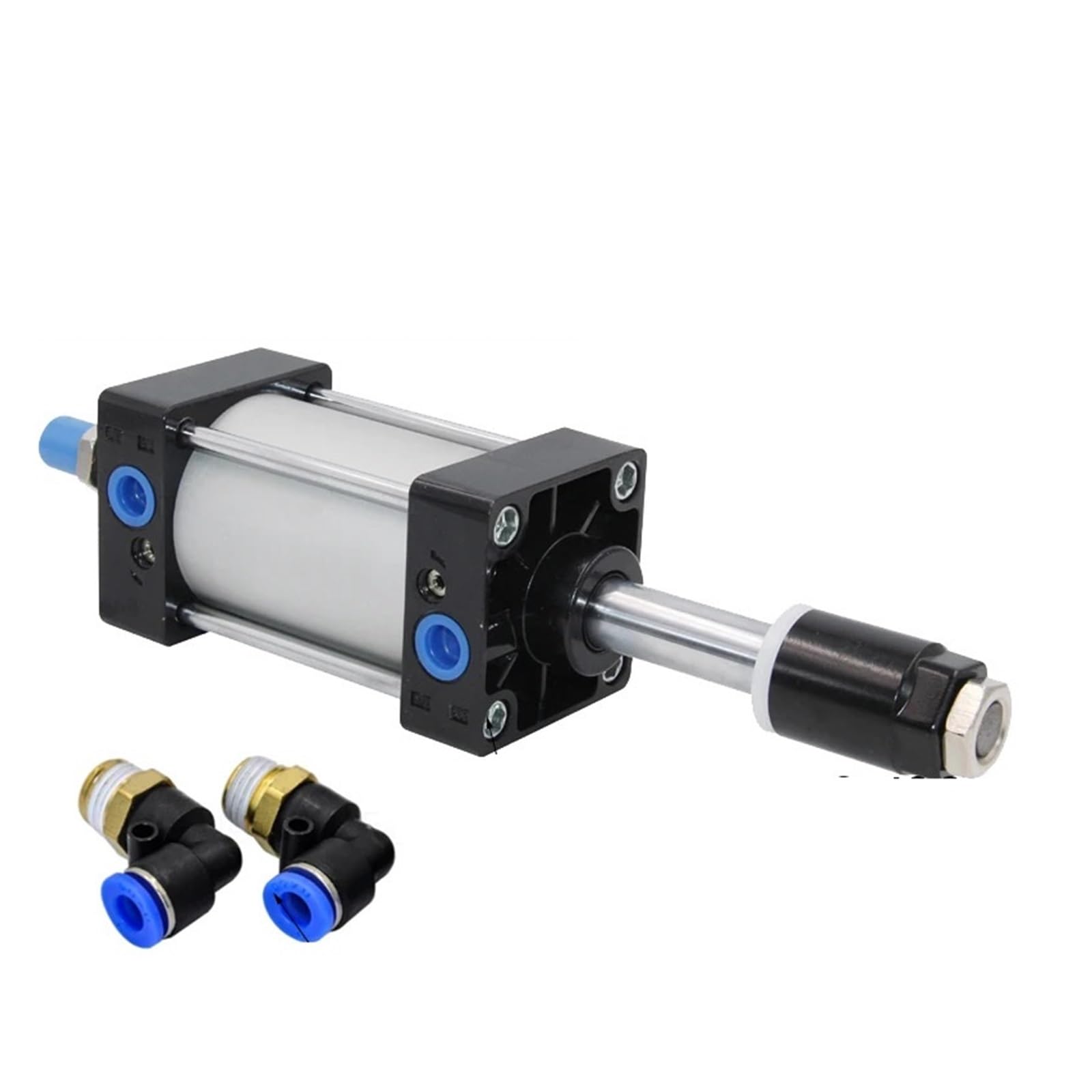 Cylindre standard double effet SCJ80x100-100 avec course réglable