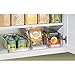 iDesign Linus Plastic Kitchen Storage Bin, Storage Container for Pantry, Refrigerator, Freezer, 11