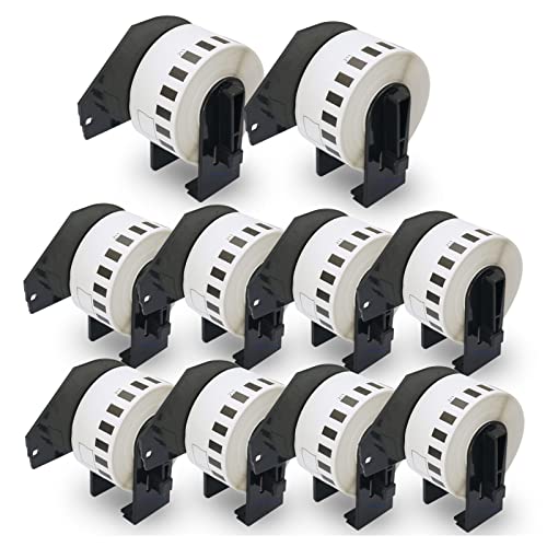 BETCKEY �݊��� ���ڎ��e�[�v(�f��) ���M�� Brother�p �u���U�[ DK-2211 (29mm x 15.24m) �Ή��@��F���M���x���v�����^�[�p QL-800 QL-820NWB QL-700 QL-550 QL-720NW QL-650