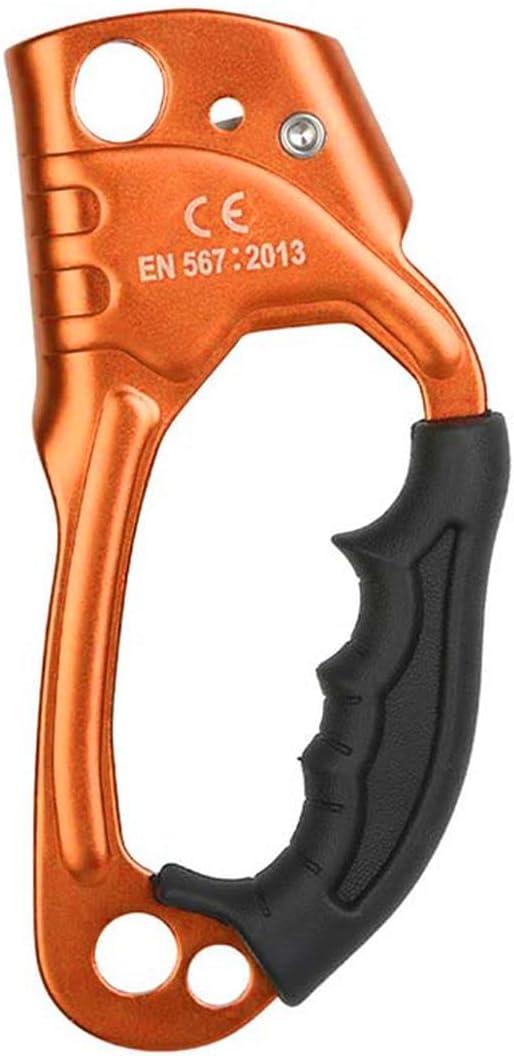 Zeluga HALTO Quick Up Hand Ascender for Left Hand, Orange - - 