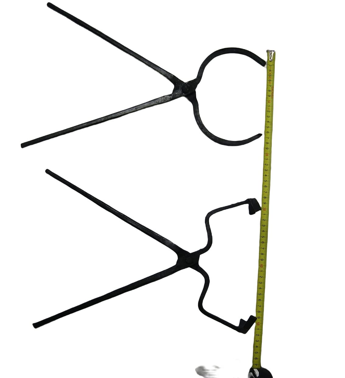 Lot de pinces à creusets 4 kg à 8 kg pour faire fondre le métal, outils de moulage de fonderie, pinces de levage et de versement – 48,3 cm