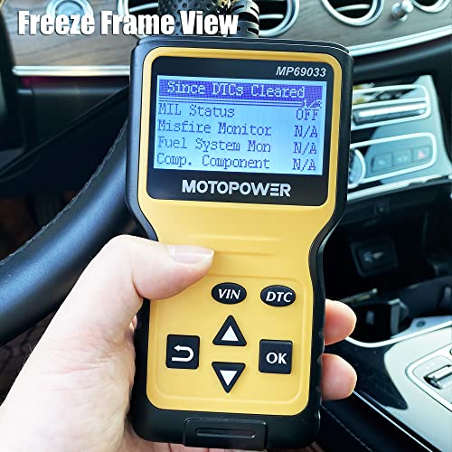 Motopower Mp69033A Car Obd2 Scanner Code Reader Engine Fault Code Reader Scanner Can Diagnostic Scan Tool With Storage Bag Pouch #TOP4