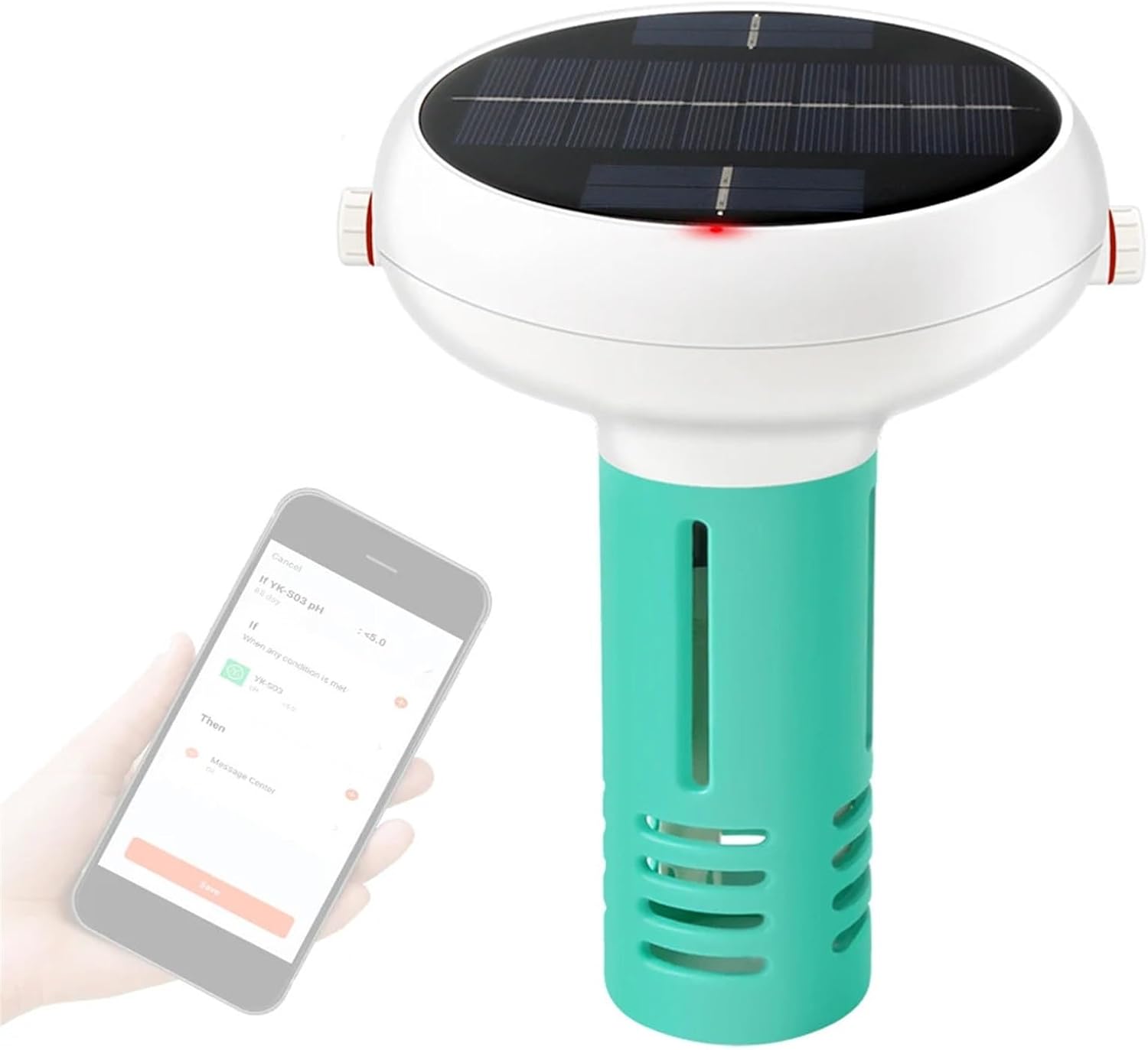 Soil Meters, Intelligent Chlorin Meter 7 in 1 PH ORP EC Total Dissolved Solids Salinity Temp CL Test Meter Swimming Pool Water Tester