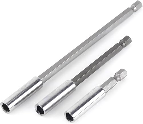 3-teiliger Bithalter, 1/4 "Schaft Elektrischer Bohrschraubendreher Verlängerungs