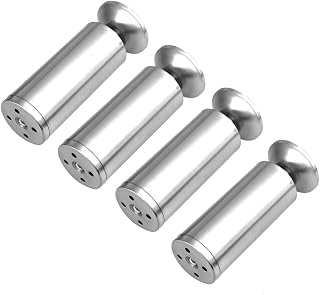 4pcs Stainless Steel Furniture Leveler Legs for Chair Cabinet, 1-7mm