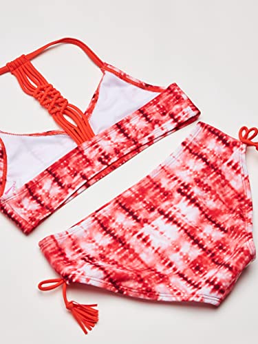 Image of Kanu Surf Girls' Willow V-Neck Bikini Beach Sport 2-Piece Swimsuits