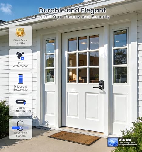 Smart biometric door lock