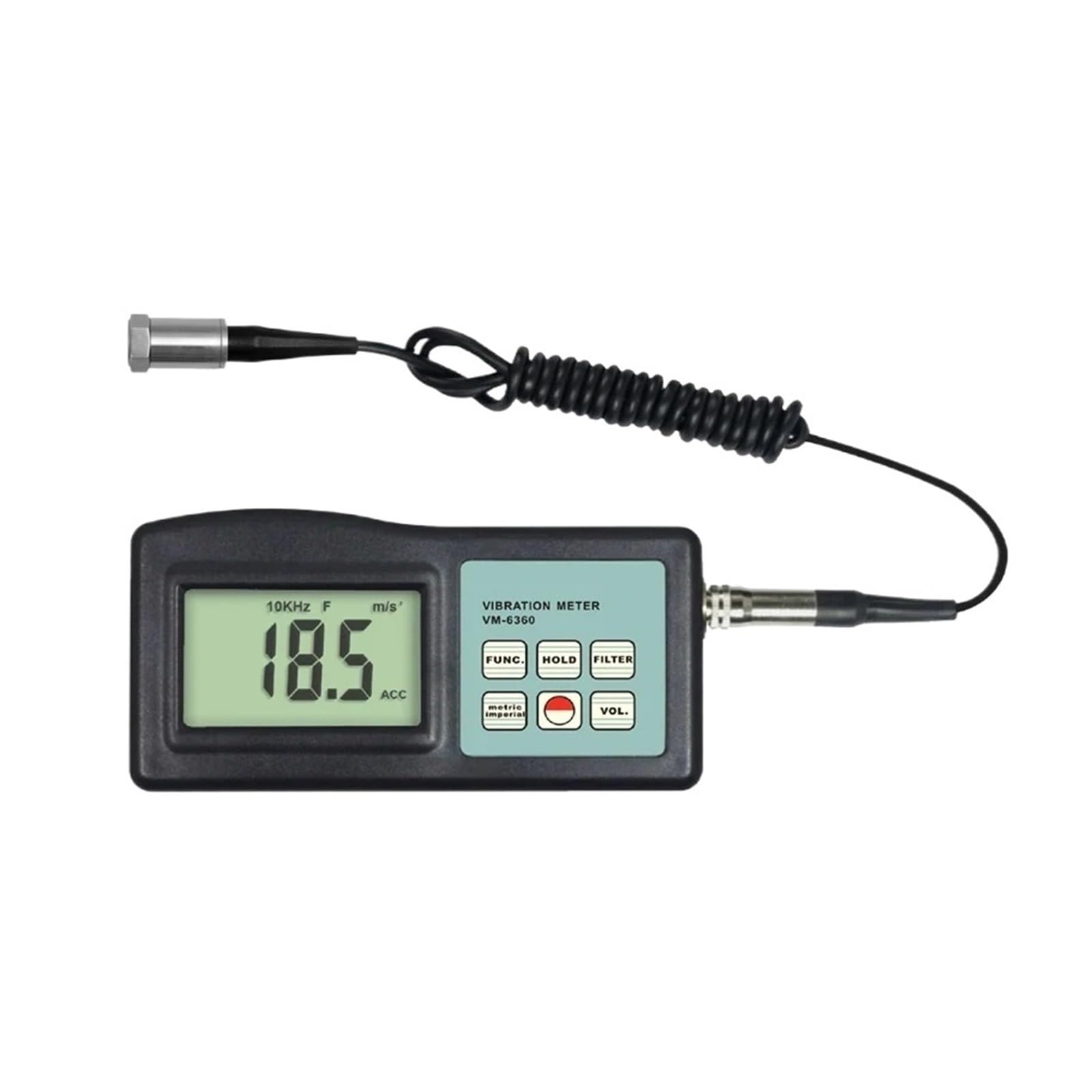 MRKU Digital Vibration Meter Tester Gauge for HVAC,Motors
