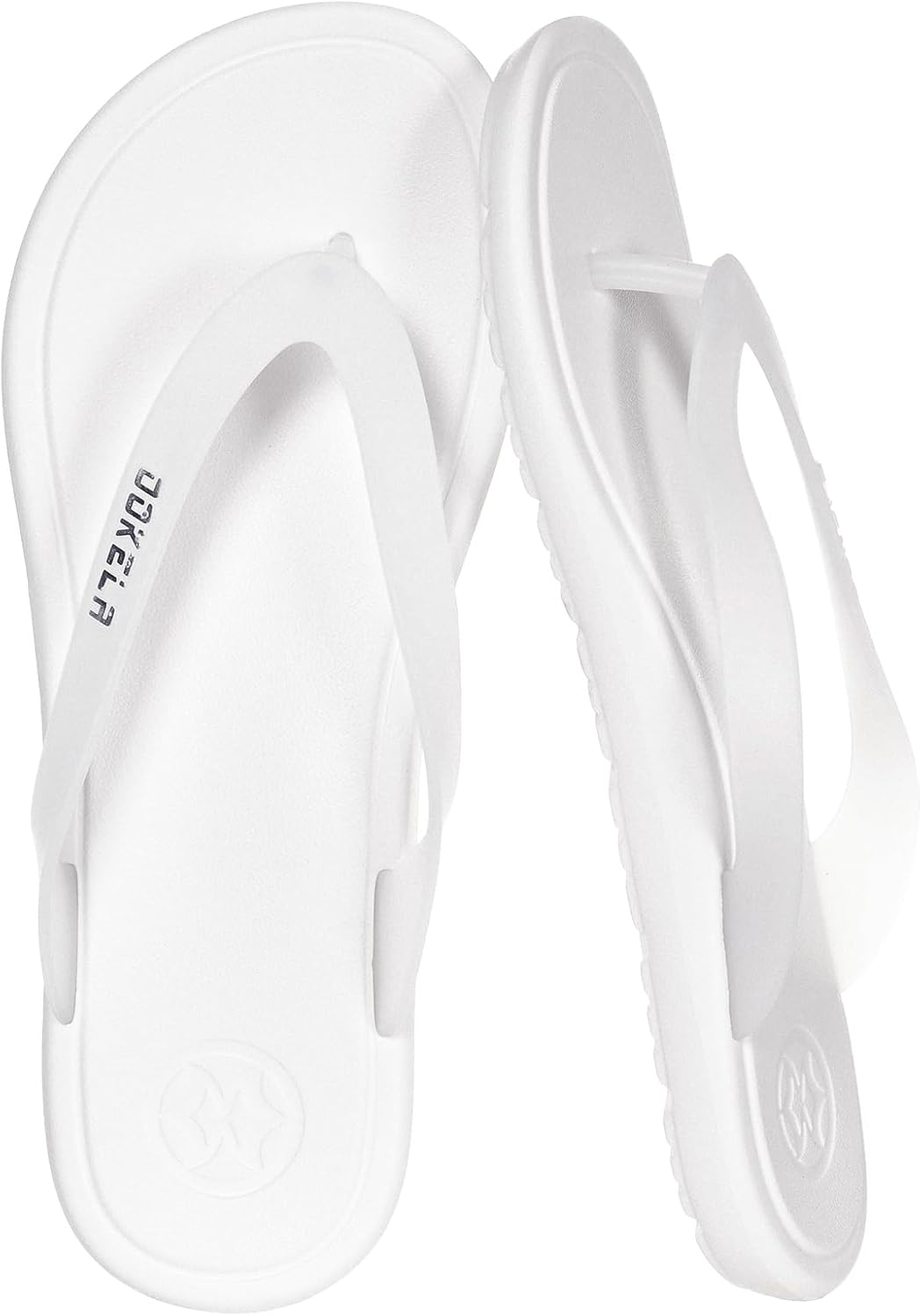 Dokela Flip Flops for Women Beach Thong Sandals Slip On Indoor Outdoor | Arch Support,Anti-slip,Lightweight