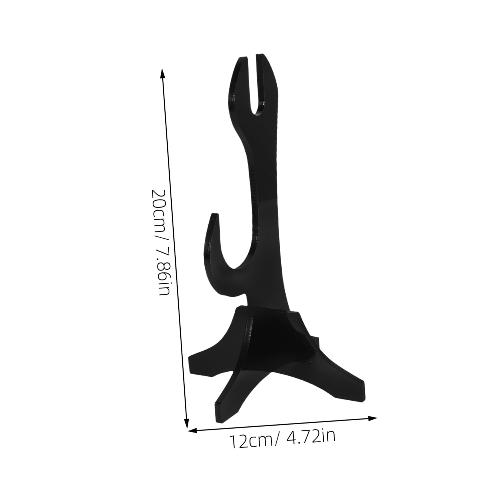 UPKOCH 1Pair Elegant Double Layer Sword Rack Decorative Horizontal Display Stand for Martial Arts Collectors Space Saving Home Accessory Craftsmanship for Versatile Use