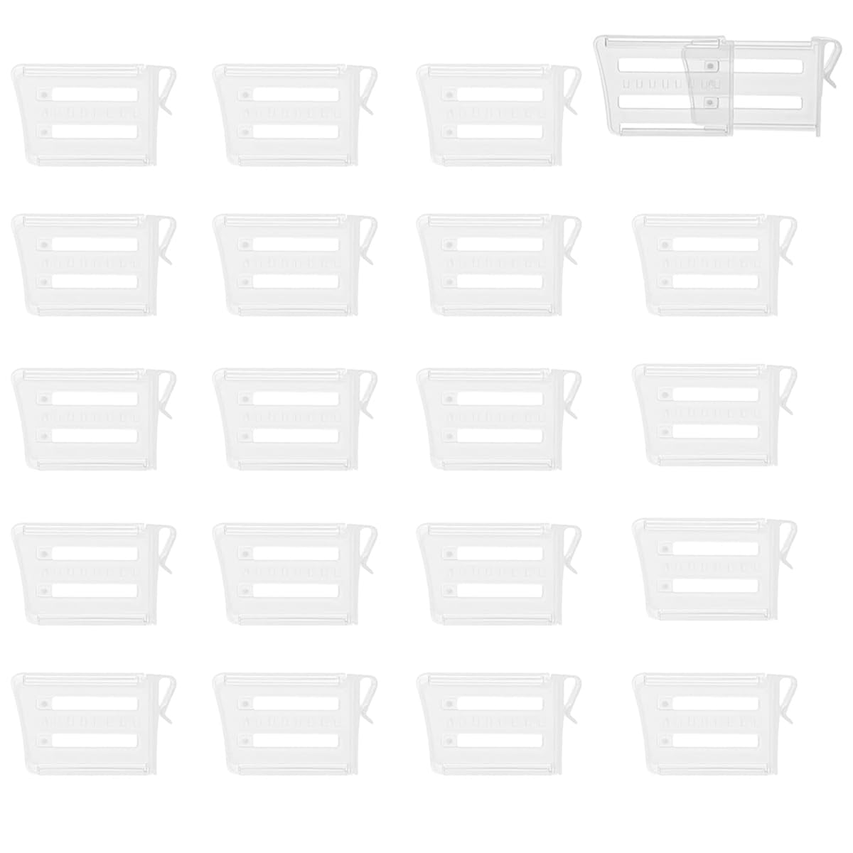 16 Stück Kühlschrank Organizer - Verstellbare Trennclips Für Kühlschranktür