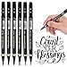Nurila Kalligraphie Set - 8 Brush Pens Für Kreatives Lettering