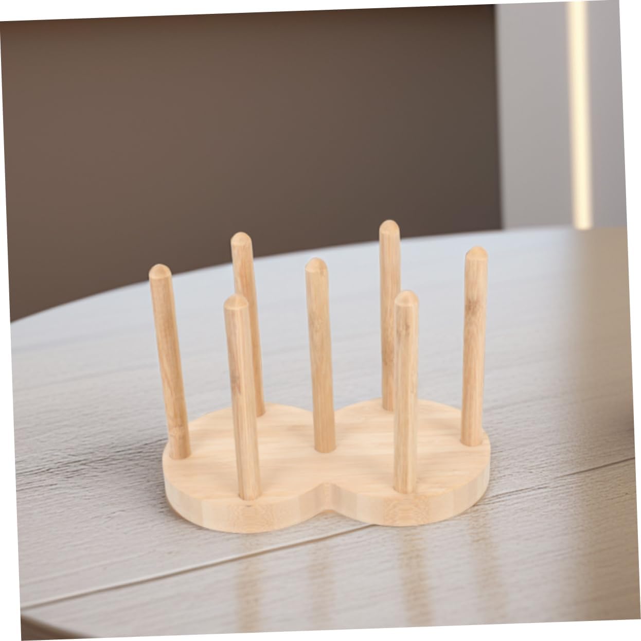 Cup Dispenser and Holder Wooden Organizer for Paper and Wooden Cups Lightweight Compact Design for Outdoor Picnics and Camping Multifunctional Storage for Bathroom