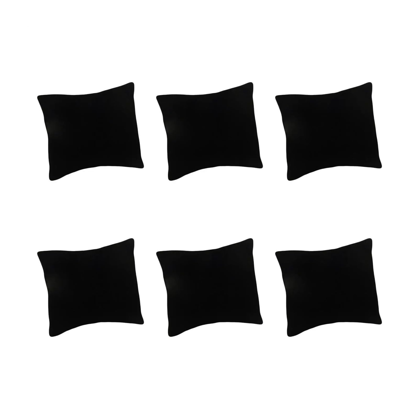12Pcs Watch Pillows Jewelry Display, Showcase Compact Lightweight Bracelet Cushion Storage for Watch(Black)