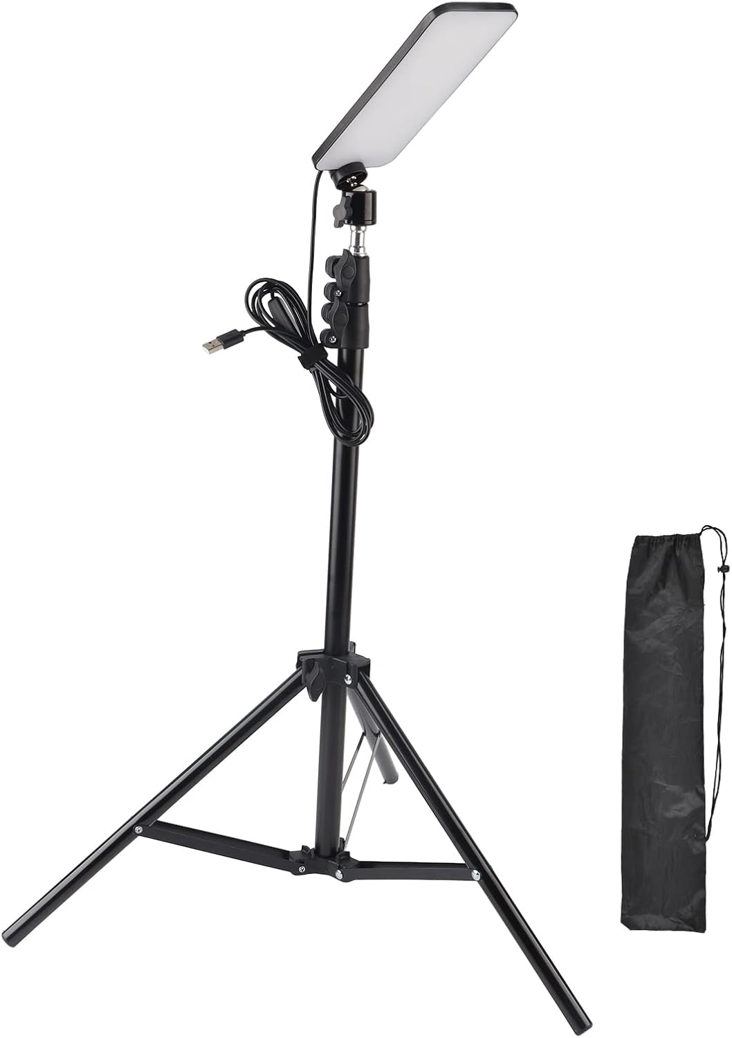 TOPINCN LED Light Stand, 84 LEDs Work Lights with Stand High Brightness