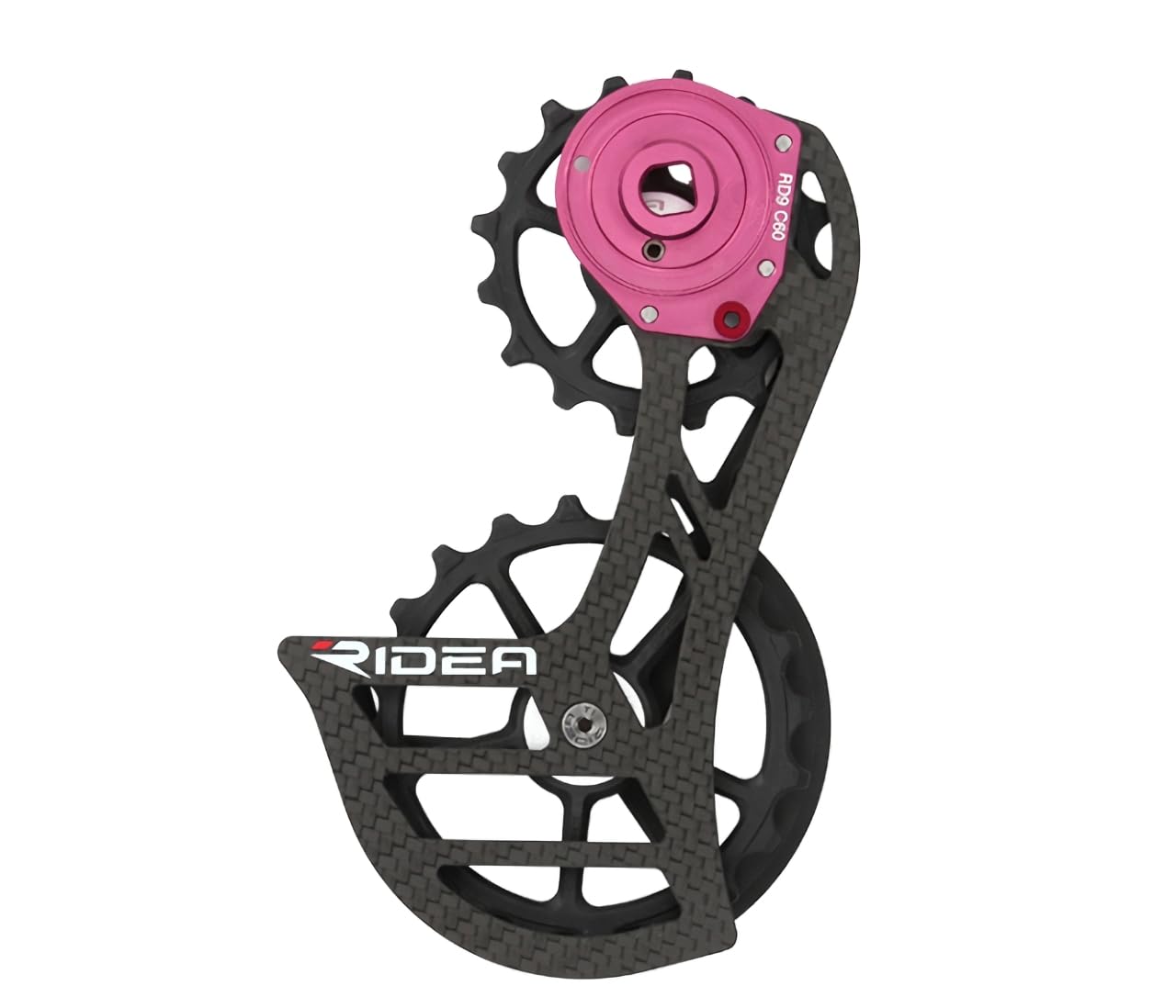 新品未使用 RIDEA リデア RD6-C60FC-C カーボンケージ 付属品 RD6-C60FC-C カーボンケージ/16T&20T/フルセラミックベアリング