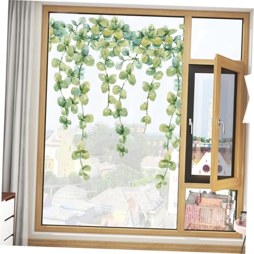 Vinilos decorativos hojas verdes 30x40cm set x3 miniatura 6